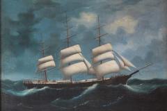 ""Ship Genl. McLellan" by unknown China Trade artist