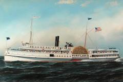 Passenger Steamship S.S. Portland by Antonio Jacobsen
